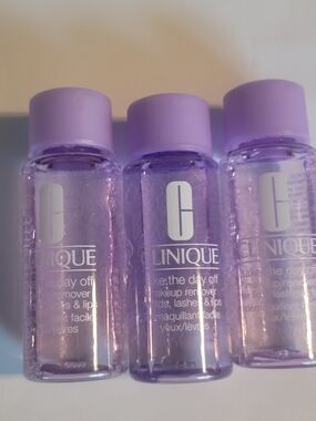 Clinique Take The Day Off Makeup Remover Bottles - Light Lavender